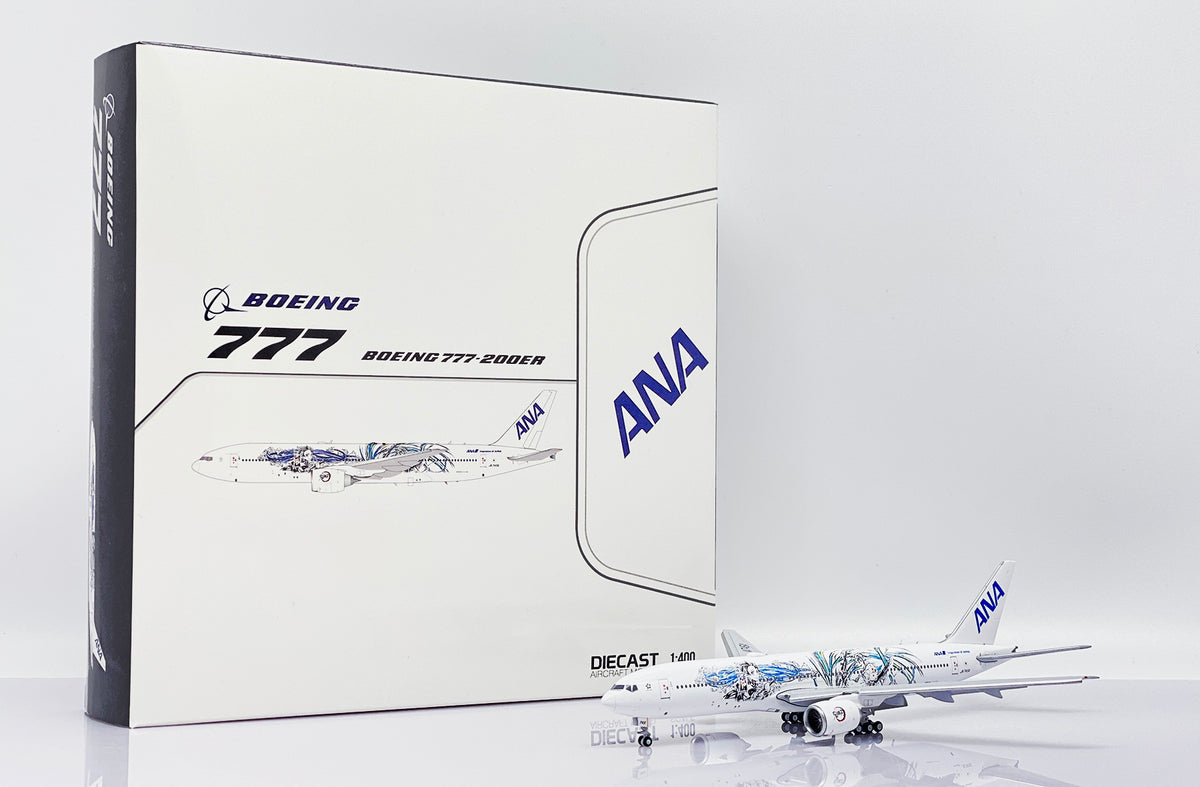 JC WINGS B777-200 ER ALL NIPPON AIRWAYS (ANA) 'DEMON SLAYER: KIMETSU NO YAIBA' (FLAPS DOWN) REG: JA745A