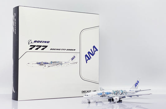 JC WINGS B777-200 ER ALL NIPPON AIRWAYS (ANA) 'DEMON SLAYER: KIMETSU NO YAIBA' (FLAPS DOWN) REG: JA745A