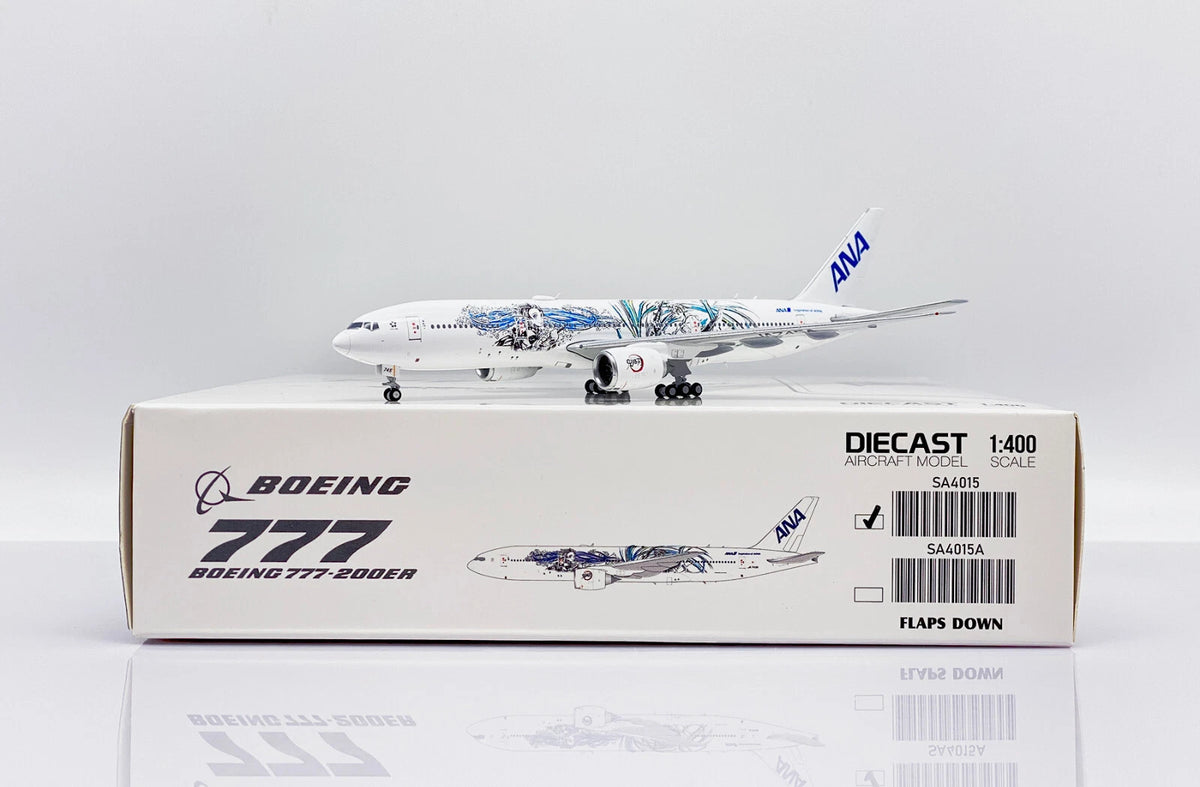 JC WINGS B777-200 ER ALL NIPPON AIRWAYS (ANA) 'DEMON SLAYER: KIMETSU NO YAIBA LIVERY' REG: JA745A