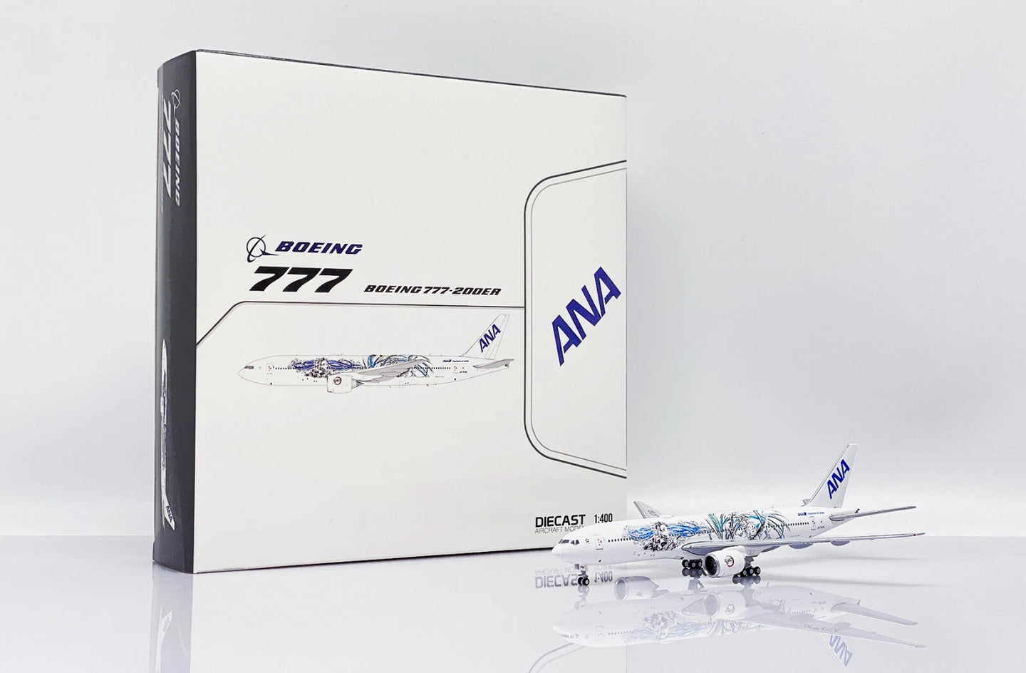 JC WINGS B777-200 ER ALL NIPPON AIRWAYS (ANA) 'DEMON SLAYER: KIMETSU NO YAIBA LIVERY' REG: JA745A