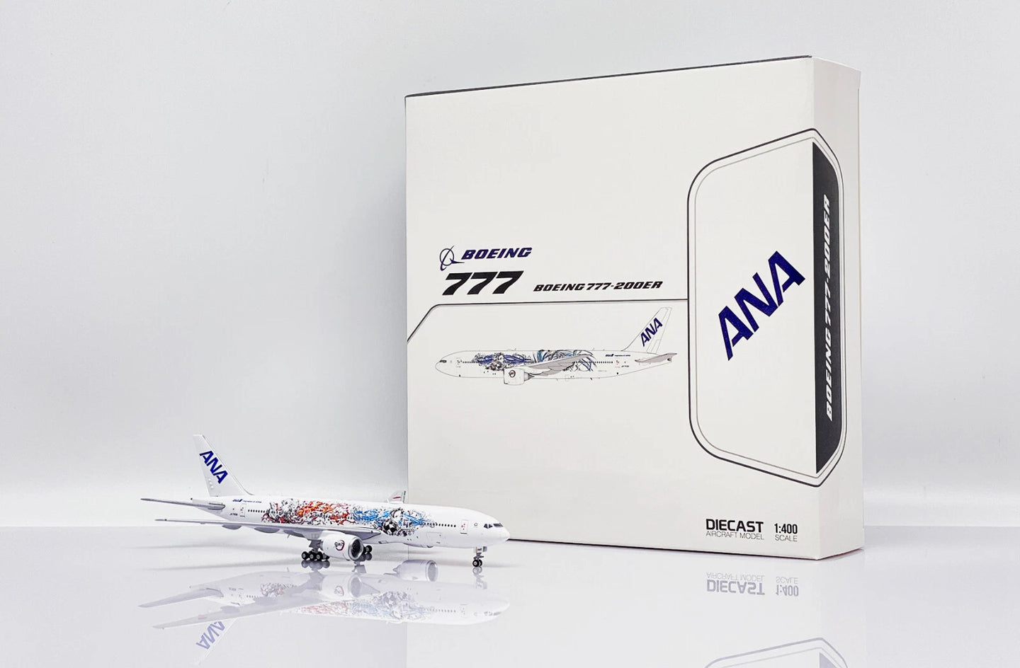 JC WINGS B777-200 ER ALL NIPPON AIRWAYS (ANA) 'DEMON SLAYER: KIMETSU NO YAIBA LIVERY' REG: JA745A
