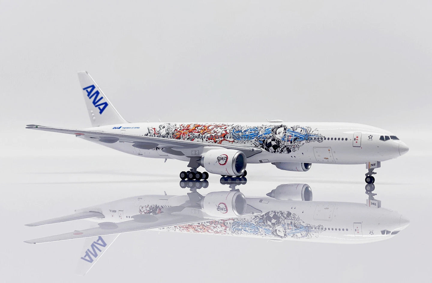 JC WINGS B777-200 ER ALL NIPPON AIRWAYS (ANA) 'DEMON SLAYER: KIMETSU NO YAIBA LIVERY' REG: JA745A