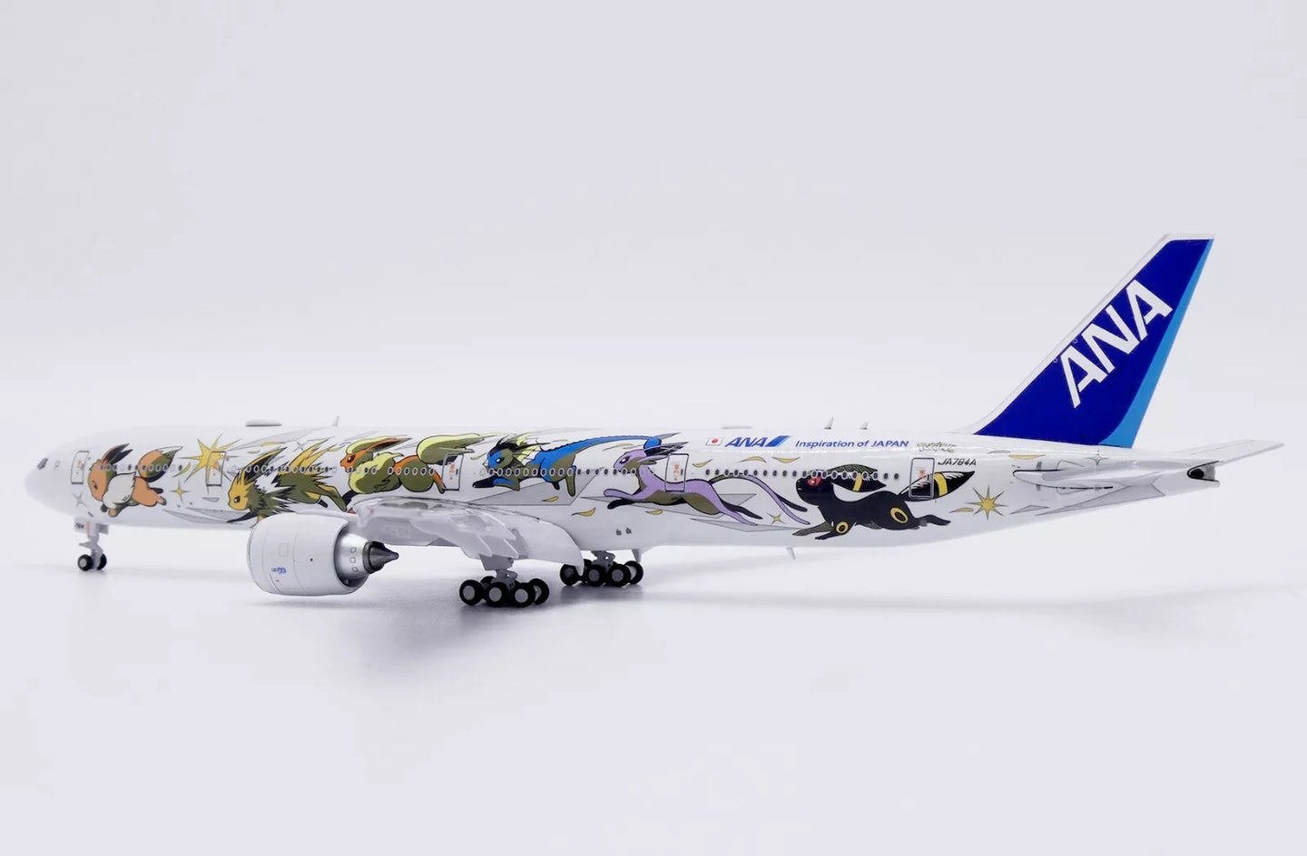 JC WINGS B777-300ER ALL NIPPON AIRWAYS "EEVEE JET" (FLAPS DOWN) REG: JA784A