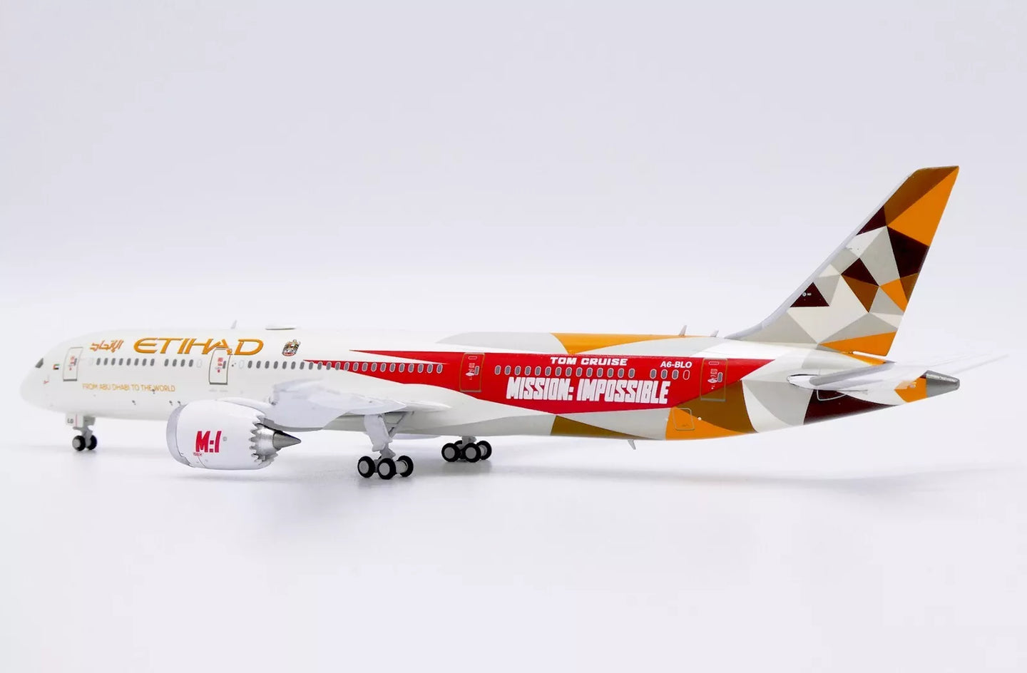 JC WINGS B787-9 DREAMLINER ETIHAD AIRWAYS MI LIVERY REG: A6-BLO