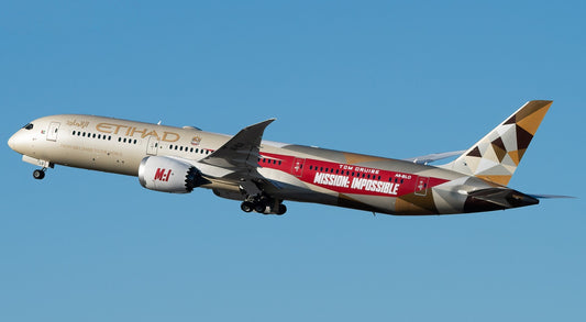 JC WINGS B787-9 DREAMLINER ETIHAD AIRWAYS MI LIVERY REG: A6-BLO
