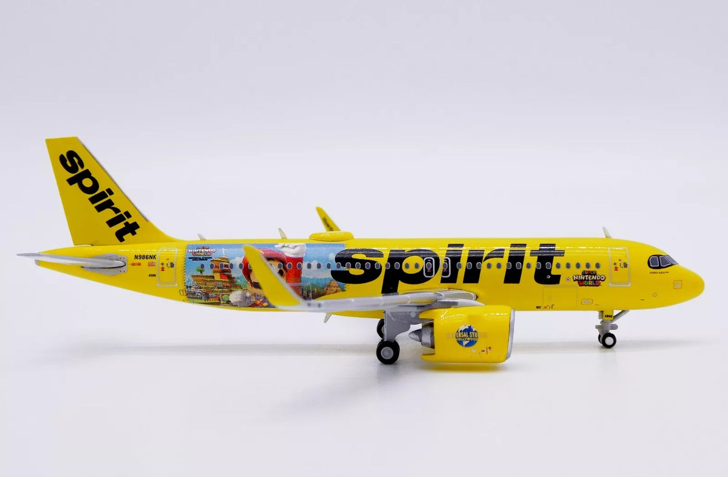 JC WINGS A320NEO SPIRIT AIRLINES "SUPER NINTENDO WORLD" REG: N986NK
