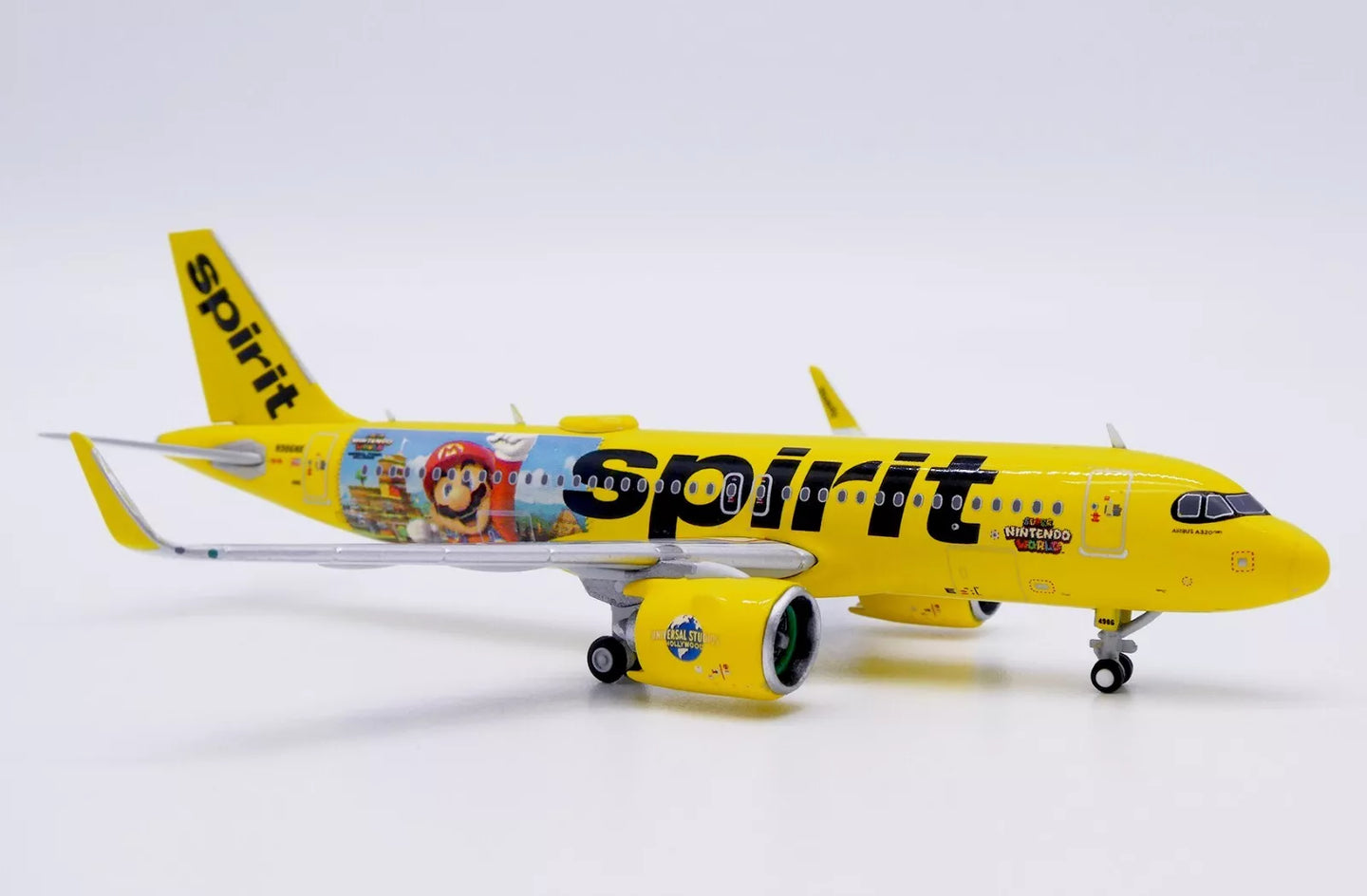 JC WINGS A320NEO SPIRIT AIRLINES "SUPER NINTENDO WORLD" REG: N986NK