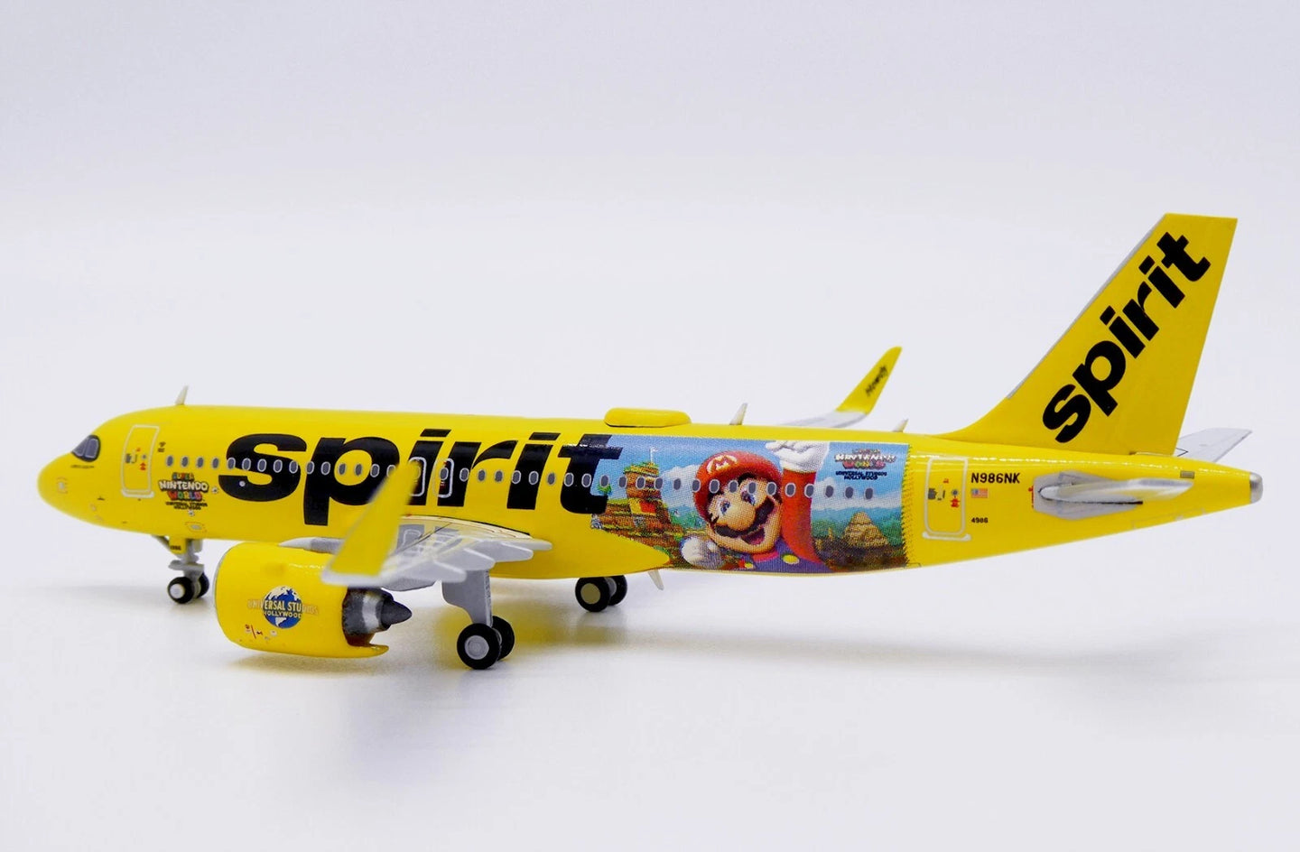 JC WINGS A320NEO SPIRIT AIRLINES "SUPER NINTENDO WORLD" REG: N986NK