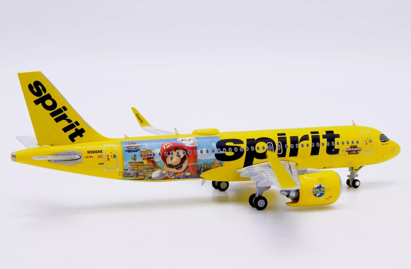 JC WINGS A320NEO SPIRIT AIRLINES "SUPER NINTENDO WORLD" REG: N986NK