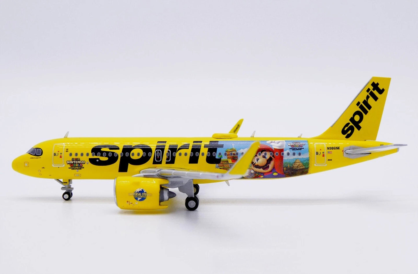 JC WINGS A320NEO SPIRIT AIRLINES "SUPER NINTENDO WORLD" REG: N986NK