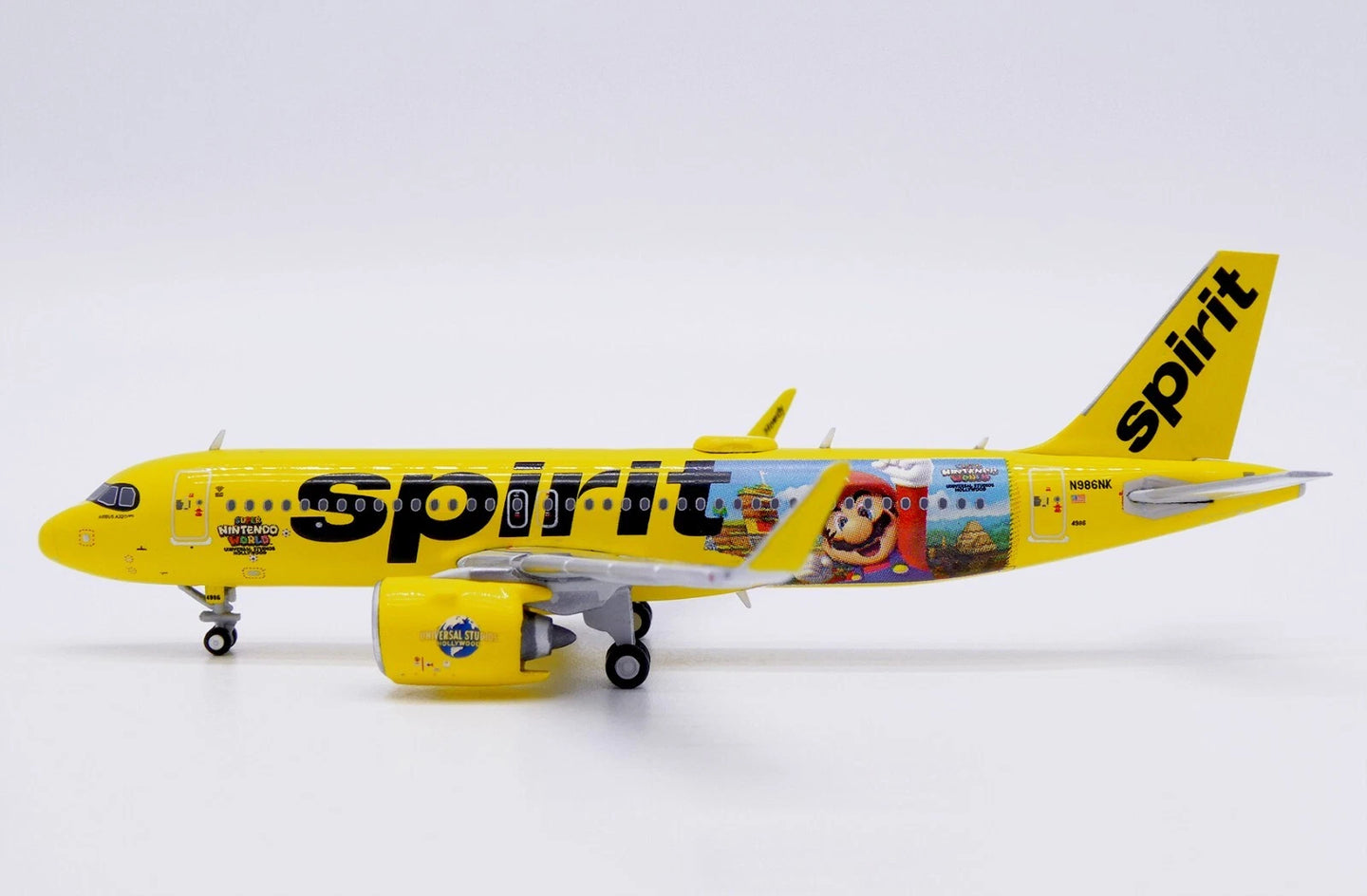 JC WINGS A320NEO SPIRIT AIRLINES "SUPER NINTENDO WORLD" REG: N986NK
