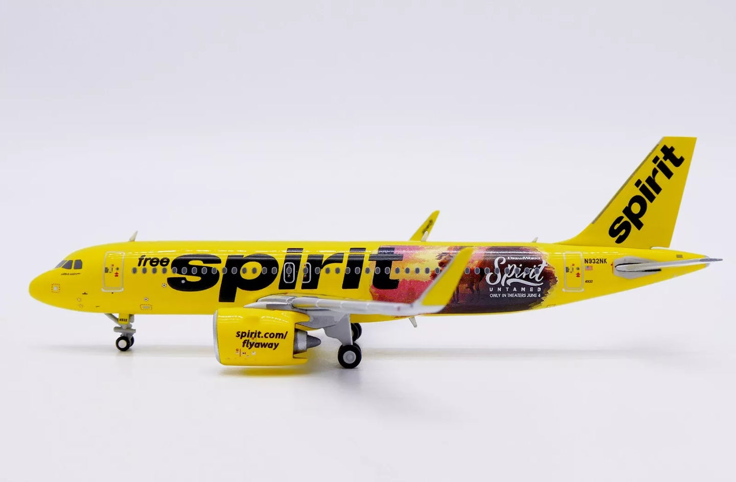 JC WINGS A320NEO SPIRIT AIRLINES "SPIRIT UNTAMED" REG: N932NK