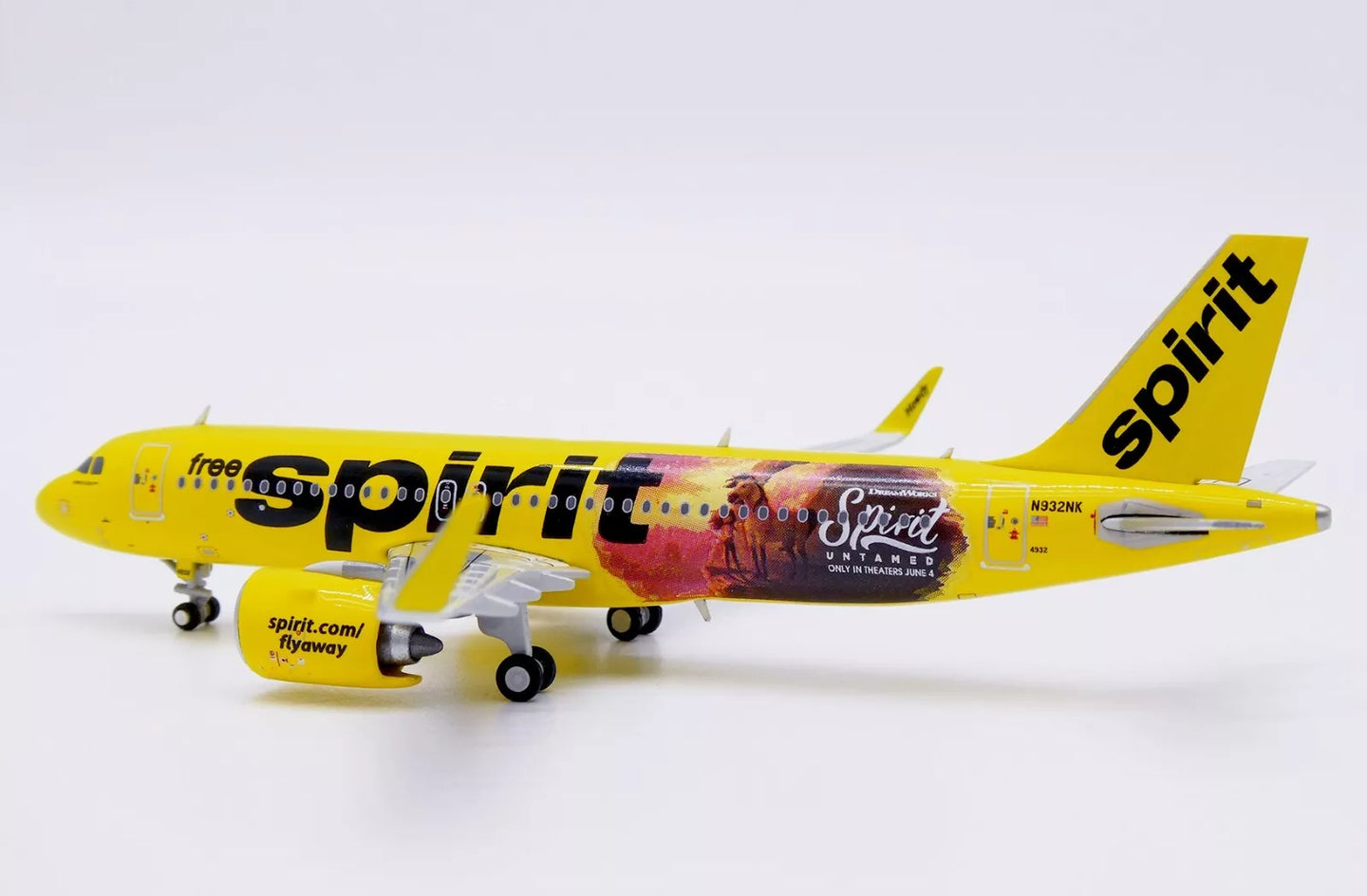 JC WINGS A320NEO SPIRIT AIRLINES "SPIRIT UNTAMED" REG: N932NK