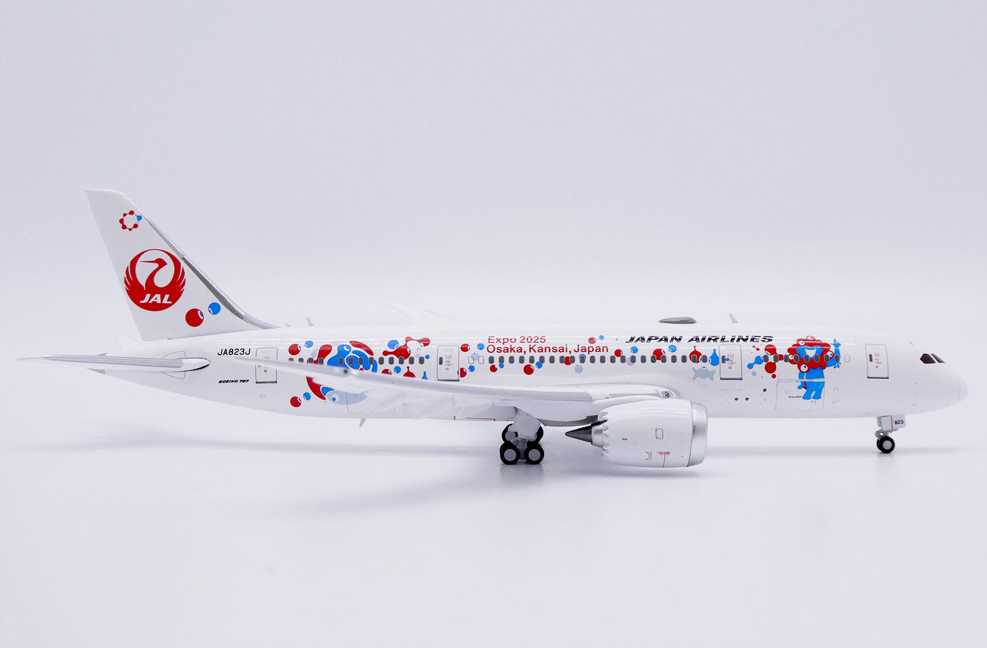 JC WINGS JCSA4050A 1/400 B787-8 DREAMLINER JAPAN AIRLINES "EXPO 2025" REG: JA823J