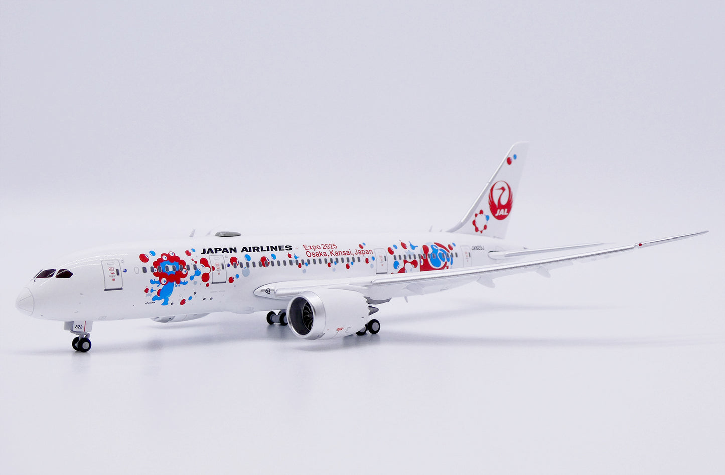 JC WINGS JCSA4050A 1/400 B787-8 DREAMLINER JAPAN AIRLINES "EXPO 2025" REG: JA823J