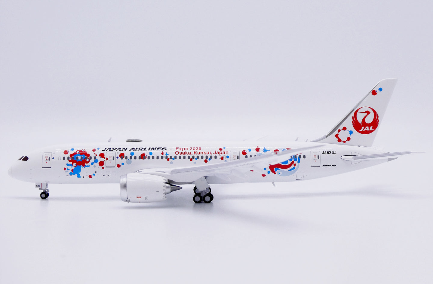JC WINGS JCSA4050A 1/400 B787-8 DREAMLINER JAPAN AIRLINES "EXPO 2025" REG: JA823J