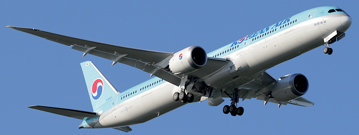 JC WINGS B787-10 DREAMLINER KOREAN AIR (FLAPS DOWN) REG: HL8515