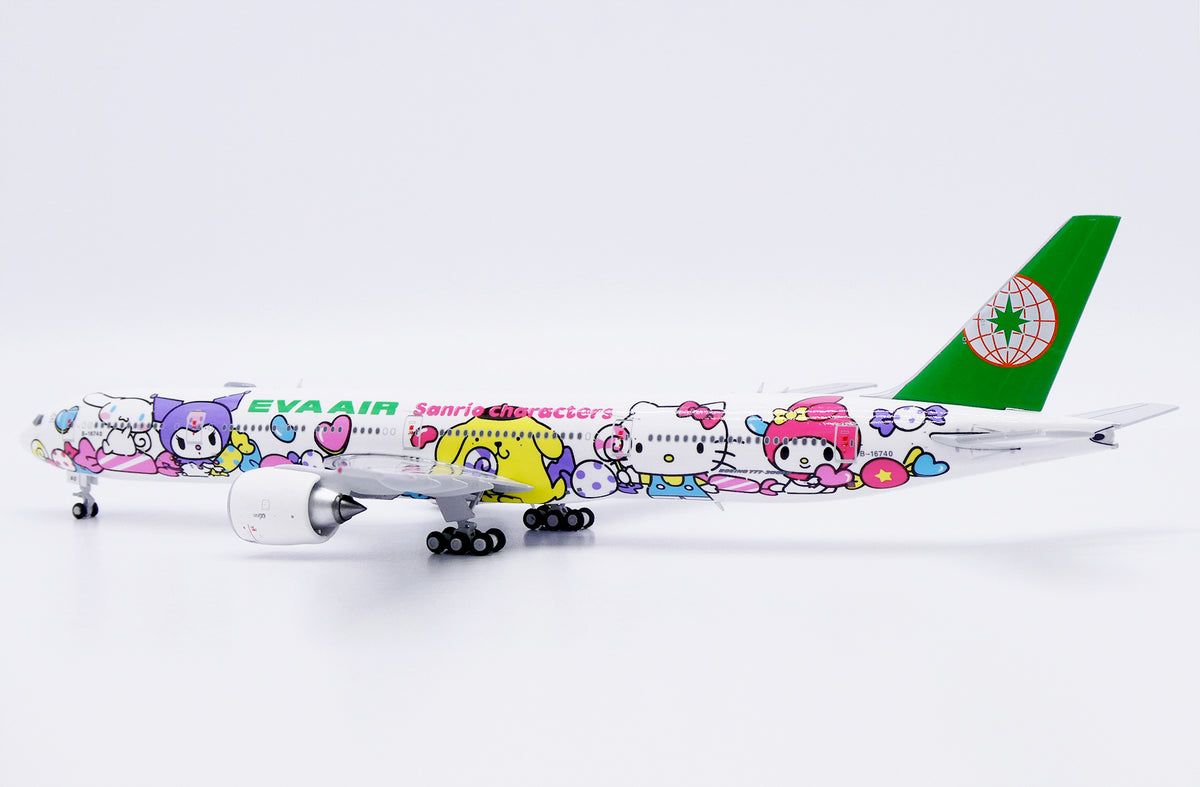 JC WINGS B777-300ER EVA AIR "LOLLY JET" REG: B-16740