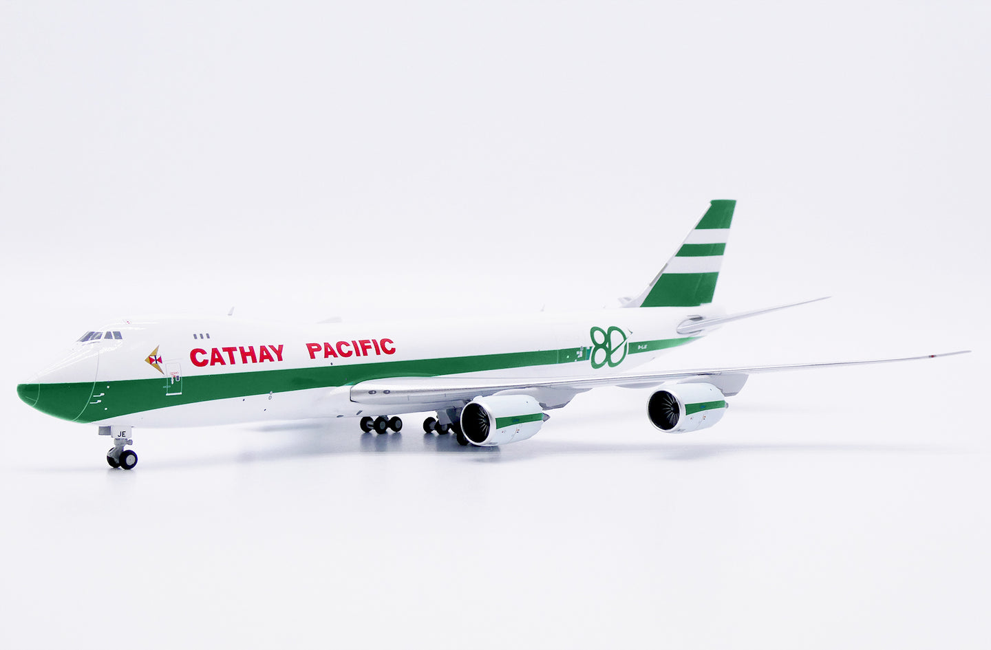 JC WINGS B747-8F CATHAY PACIFIC "80TH ANNIVERSARY" REG: B-LJE