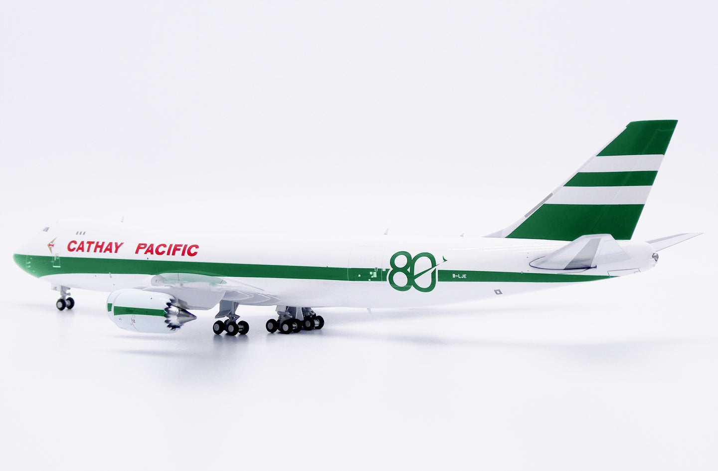 JC WINGS B747-8F CATHAY PACIFIC "80TH ANNIVERSARY" REG: B-LJE