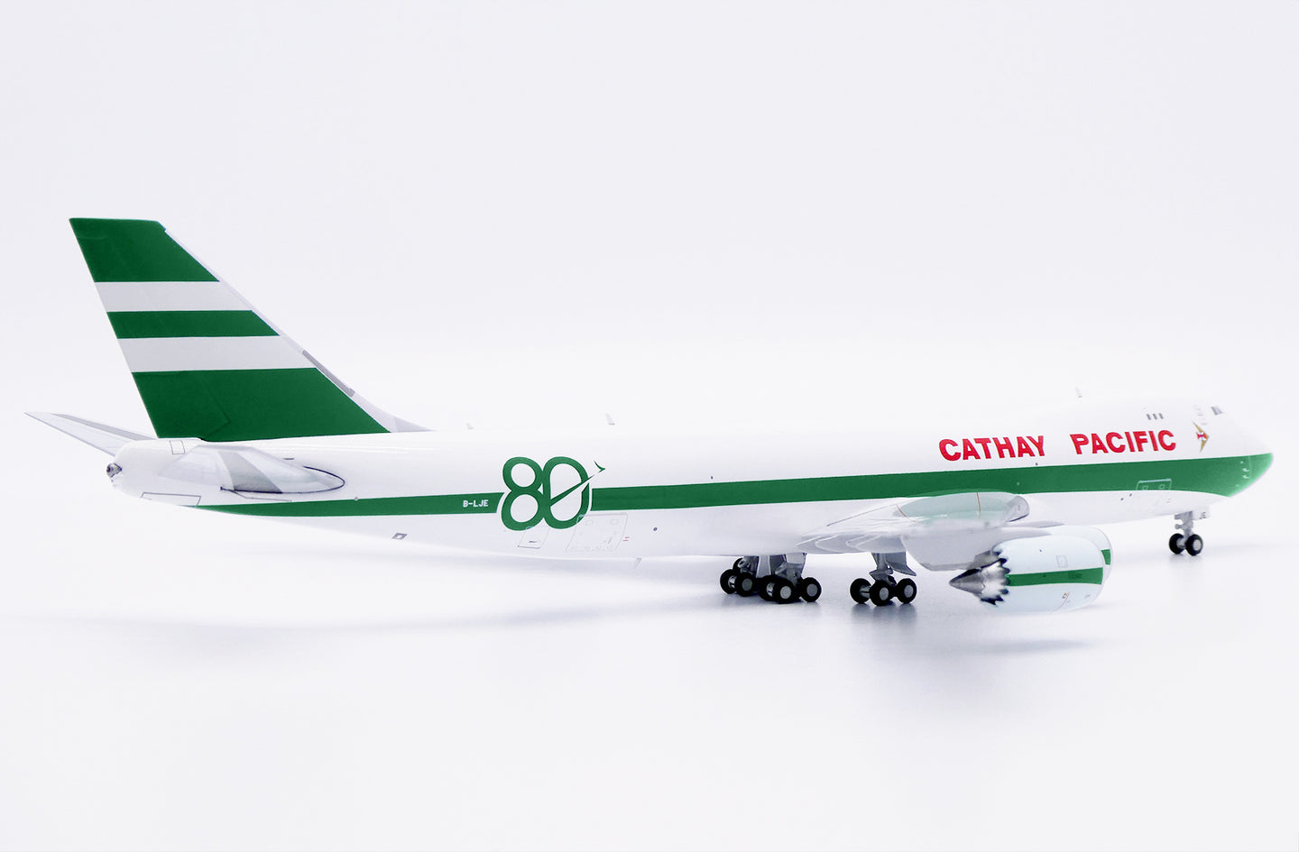 JC WINGS B747-8F CATHAY PACIFIC "80TH ANNIVERSARY" REG: B-LJE