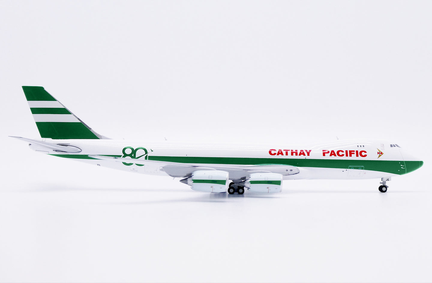 JC WINGS B747-8F CATHAY PACIFIC "80TH ANNIVERSARY" REG: B-LJE