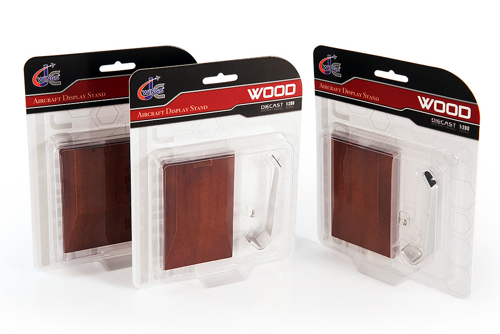 JC WINGS WOODEN STAND FOR NARROW BODY MODELS