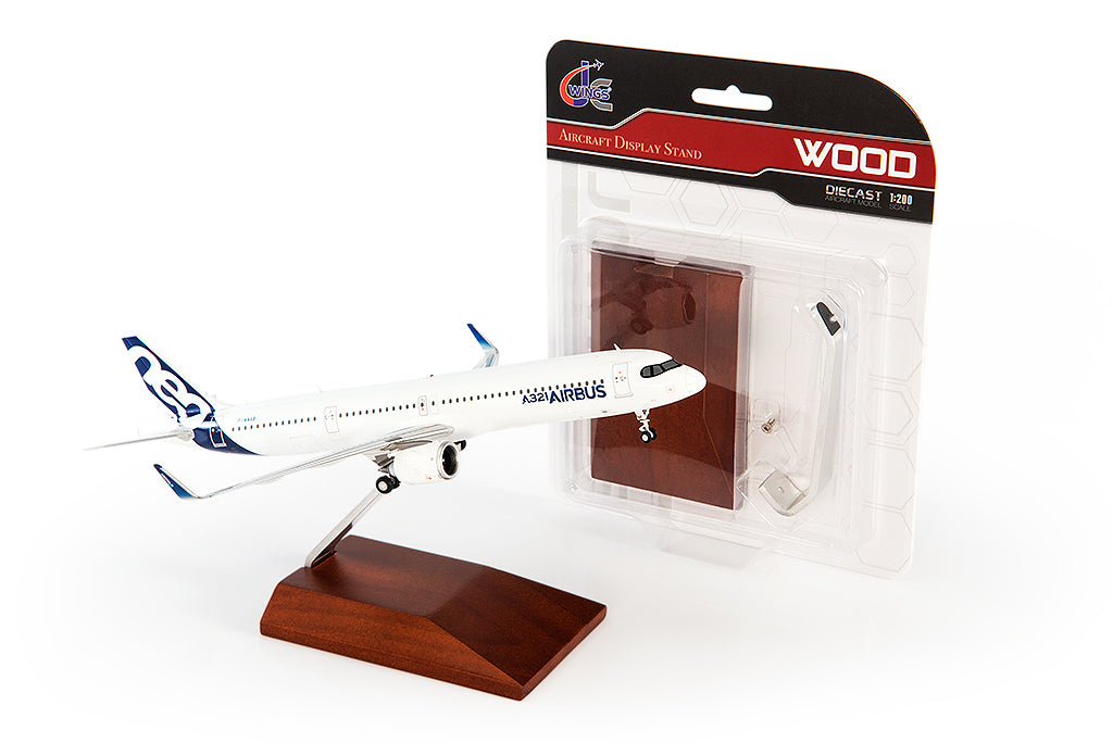 JC WINGS WOODEN STAND FOR NARROW BODY MODELS
