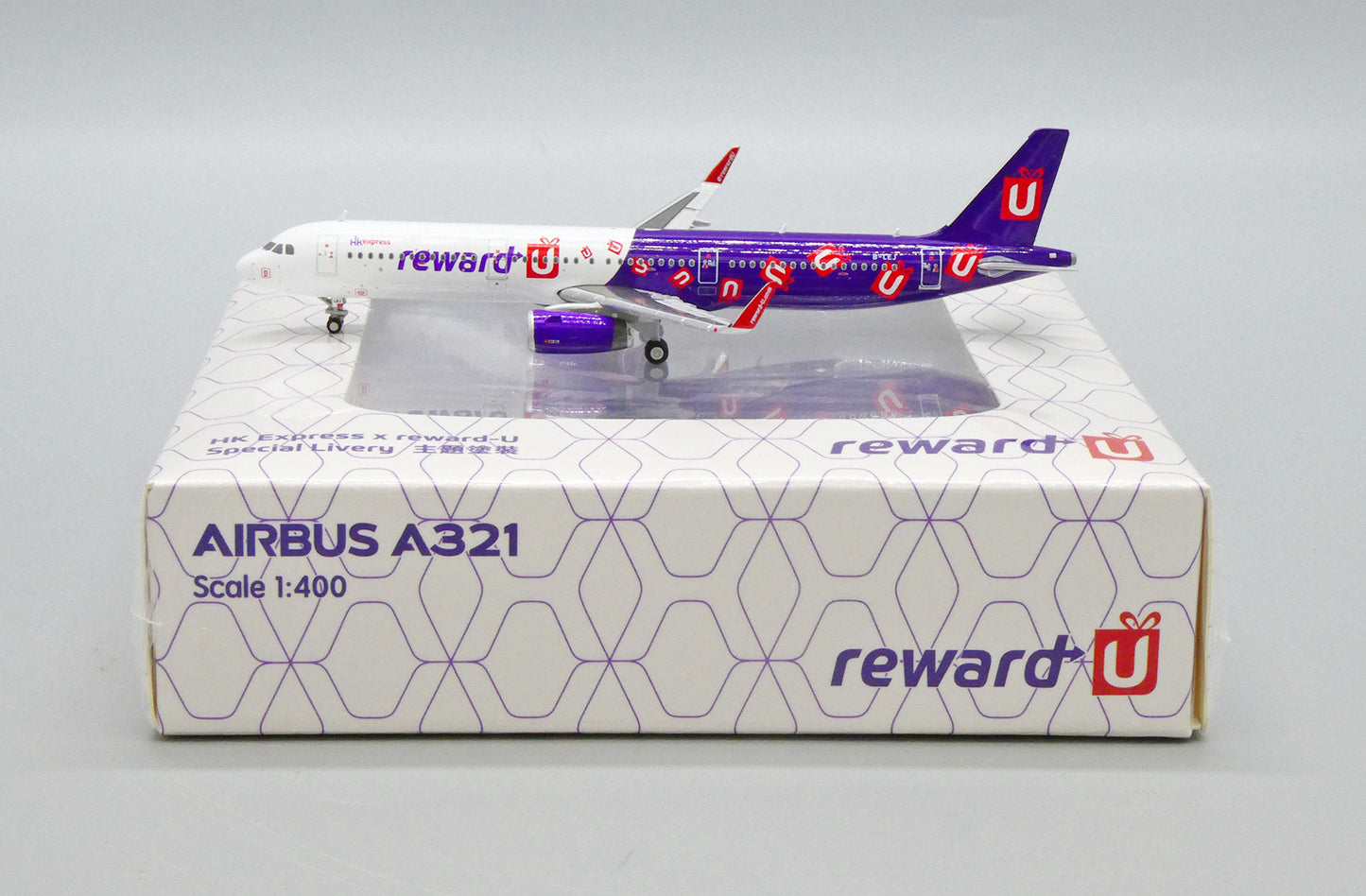 JC WINGS A321 HONG KONG EXPRESS "REWARD-U LIVERY" REG: B-LEJ