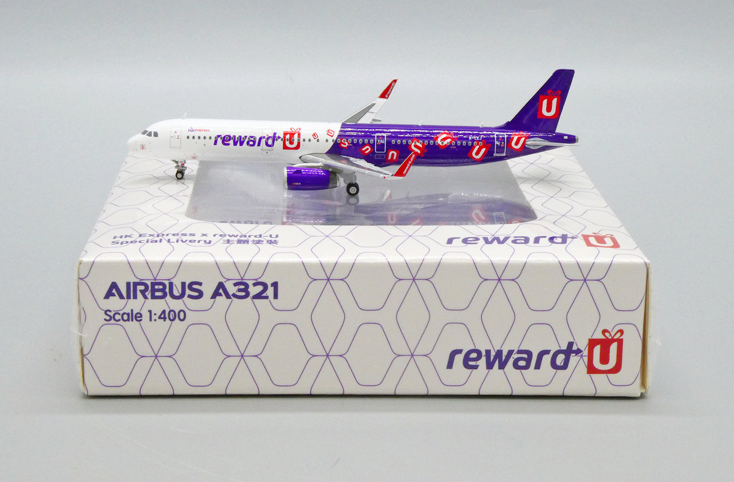 JC WINGS A321 HONG KONG EXPRESS "REWARD-U LIVERY" REG: B-LEJ