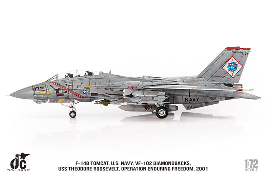 JC WINGS F-14B TOMCAT U.S. NAVY VF-102 DIAMONDBACKS OPERATION ENDURING FREEDOM 2001