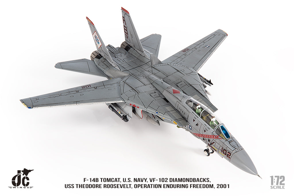 JC WINGS F-14B TOMCAT U.S. NAVY VF-102 DIAMONDBACKS OPERATION ENDURING FREEDOM 2001