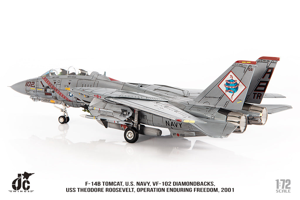 JC WINGS F-14B TOMCAT U.S. NAVY VF-102 DIAMONDBACKS OPERATION ENDURING FREEDOM 2001