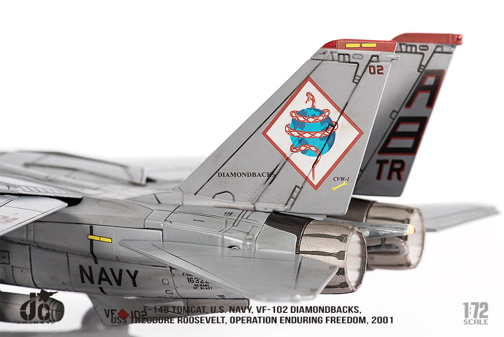 JC WINGS F-14B TOMCAT U.S. NAVY VF-102 DIAMONDBACKS OPERATION ENDURING FREEDOM 2001