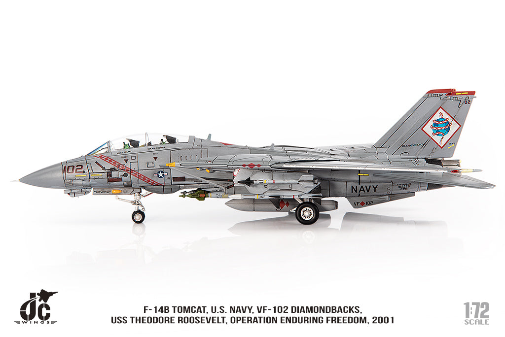 JC WINGS F-14B TOMCAT U.S. NAVY VF-102 DIAMONDBACKS OPERATION ENDURING FREEDOM 2001