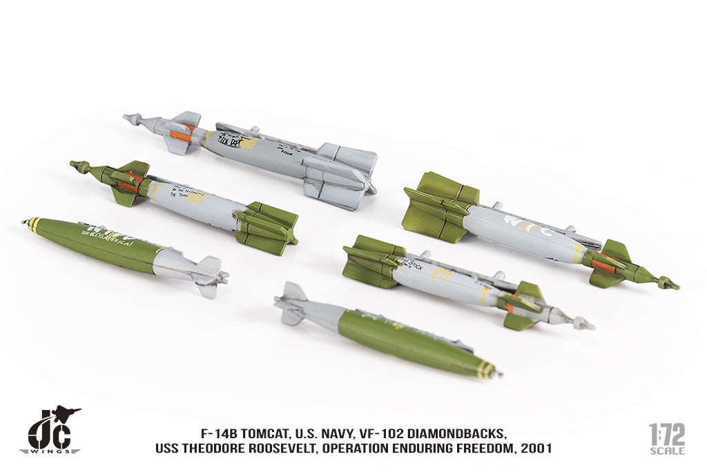 JC WINGS F-14B TOMCAT U.S. NAVY VF-102 DIAMONDBACKS OPERATION ENDURING FREEDOM 2001