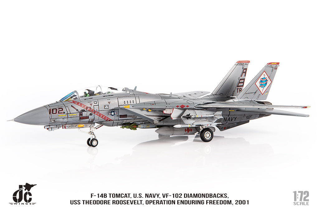 JC WINGS F-14B TOMCAT U.S. NAVY VF-102 DIAMONDBACKS OPERATION ENDURING FREEDOM 2001