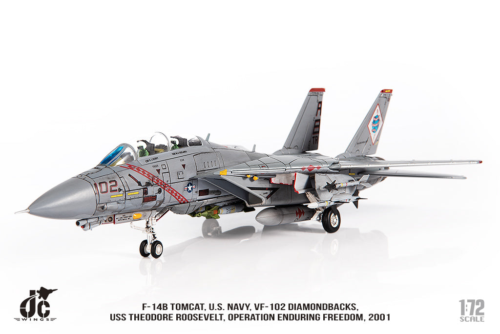JC WINGS F-14B TOMCAT U.S. NAVY VF-102 DIAMONDBACKS OPERATION ENDURING FREEDOM 2001