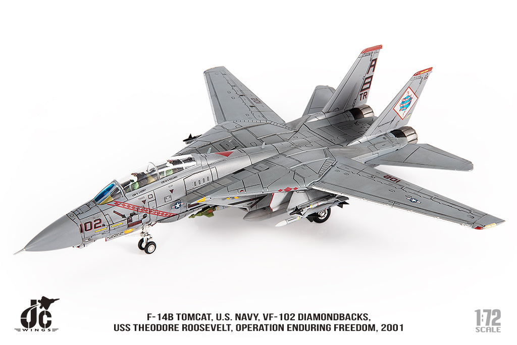 JC WINGS F-14B TOMCAT U.S. NAVY VF-102 DIAMONDBACKS OPERATION ENDURING FREEDOM 2001