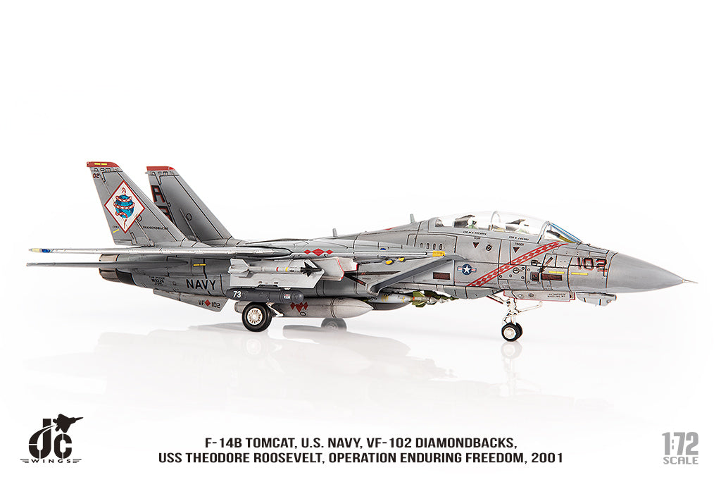 JC WINGS F-14B TOMCAT U.S. NAVY VF-102 DIAMONDBACKS OPERATION ENDURING FREEDOM 2001