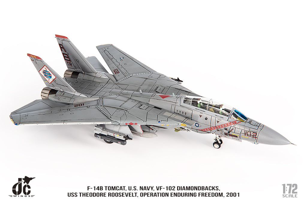 JC WINGS F-14B TOMCAT U.S. NAVY VF-102 DIAMONDBACKS OPERATION ENDURING FREEDOM 2001