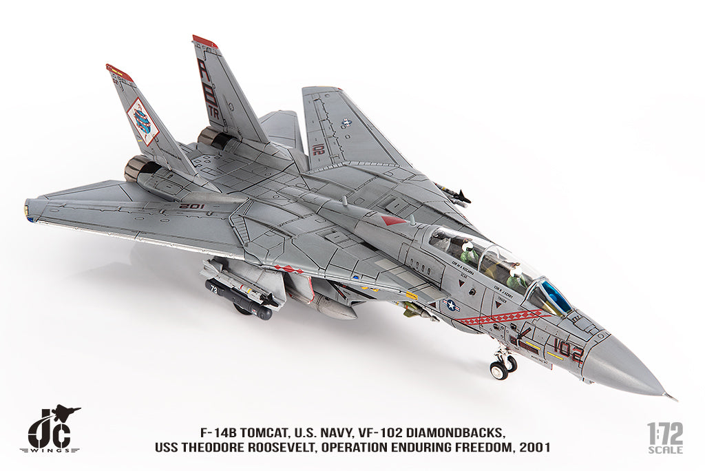 JC WINGS F-14B TOMCAT U.S. NAVY VF-102 DIAMONDBACKS OPERATION ENDURING FREEDOM 2001