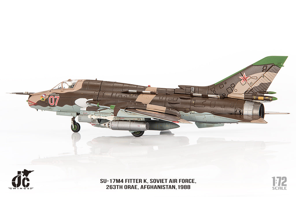 JC WINGS SUKHOI SU-17 M4 FITTER K SOVIET AIR FORCE 263TH ORAE AFGHANISTAN 1988