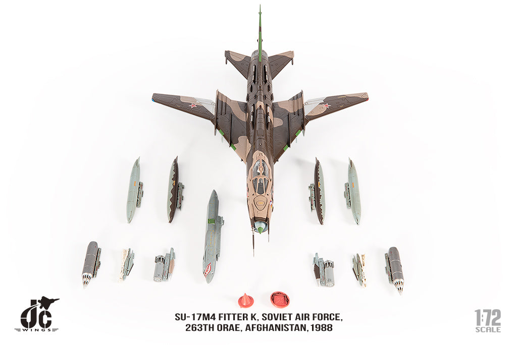 JC WINGS SUKHOI SU-17 M4 FITTER K SOVIET AIR FORCE 263TH ORAE AFGHANISTAN 1988