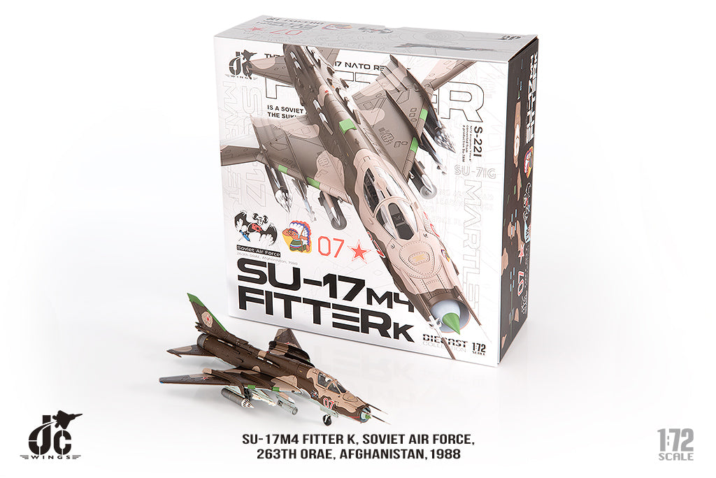 JC WINGS SUKHOI SU-17 M4 FITTER K SOVIET AIR FORCE 263TH ORAE AFGHANISTAN 1988