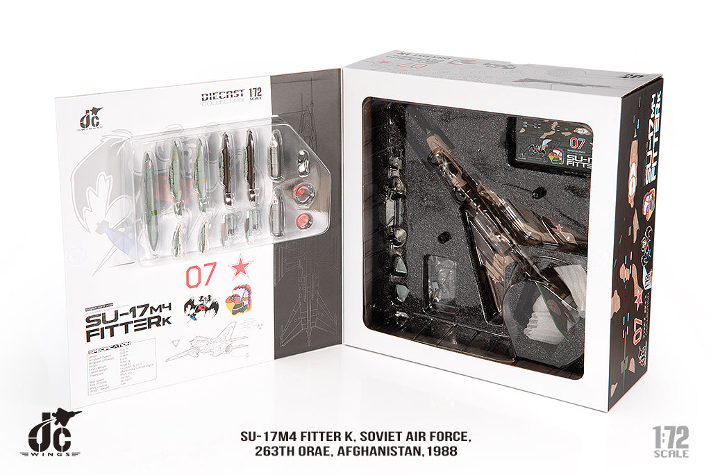 JC WINGS SUKHOI SU-17 M4 FITTER K SOVIET AIR FORCE 263TH ORAE AFGHANISTAN 1988