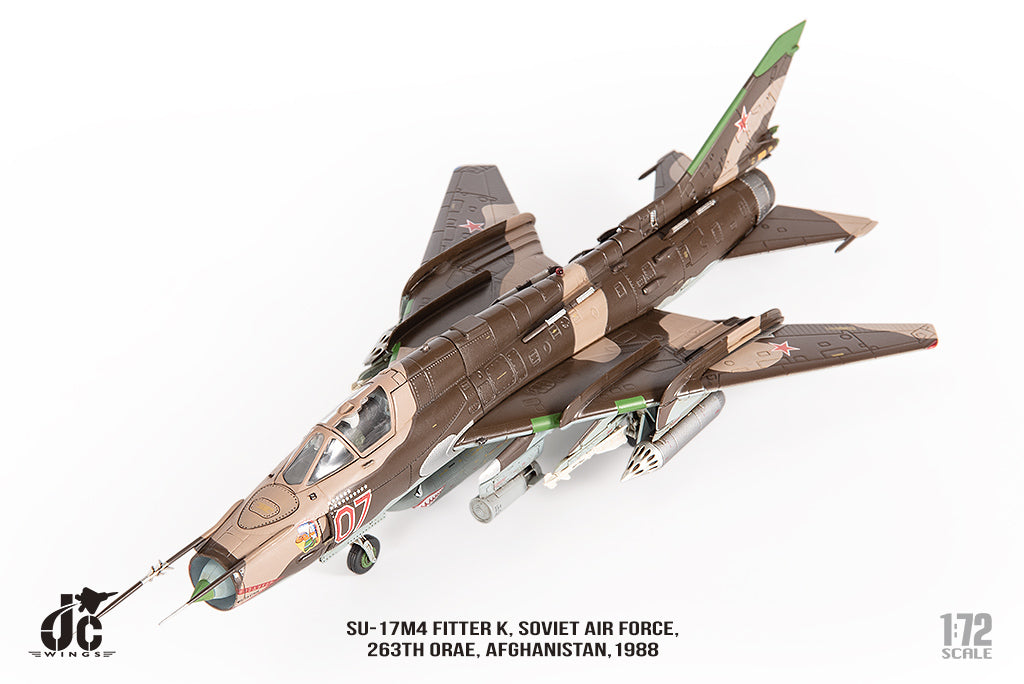 JC WINGS SUKHOI SU-17 M4 FITTER K SOVIET AIR FORCE 263TH ORAE AFGHANISTAN 1988