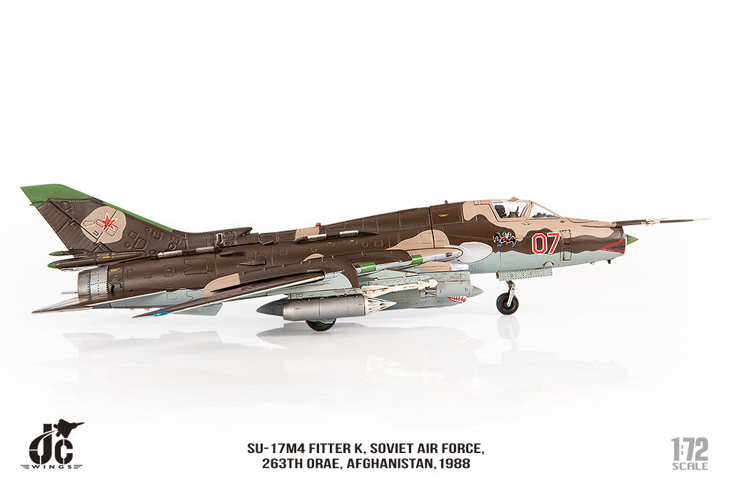JC WINGS SUKHOI SU-17 M4 FITTER K SOVIET AIR FORCE 263TH ORAE AFGHANISTAN 1988