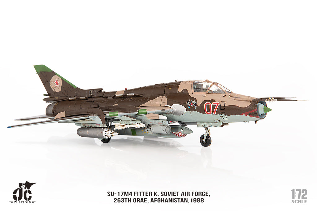 JC WINGS SUKHOI SU-17 M4 FITTER K SOVIET AIR FORCE 263TH ORAE AFGHANISTAN 1988