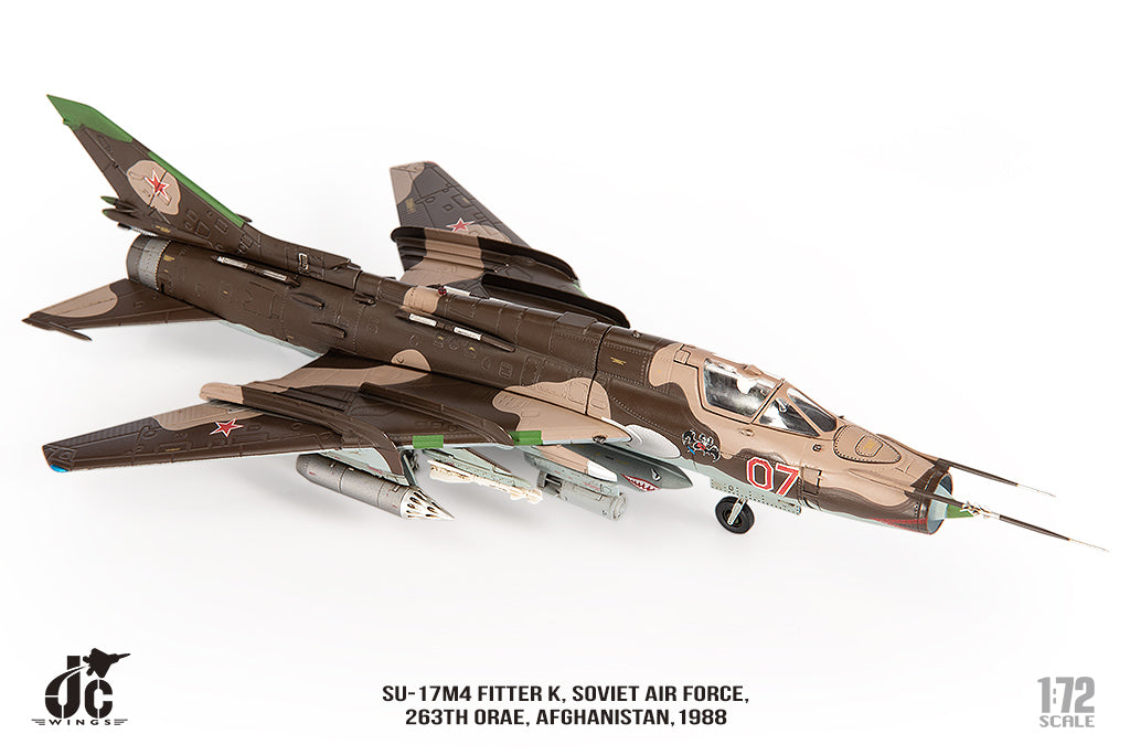 JC WINGS SUKHOI SU-17 M4 FITTER K SOVIET AIR FORCE 263TH ORAE AFGHANISTAN 1988